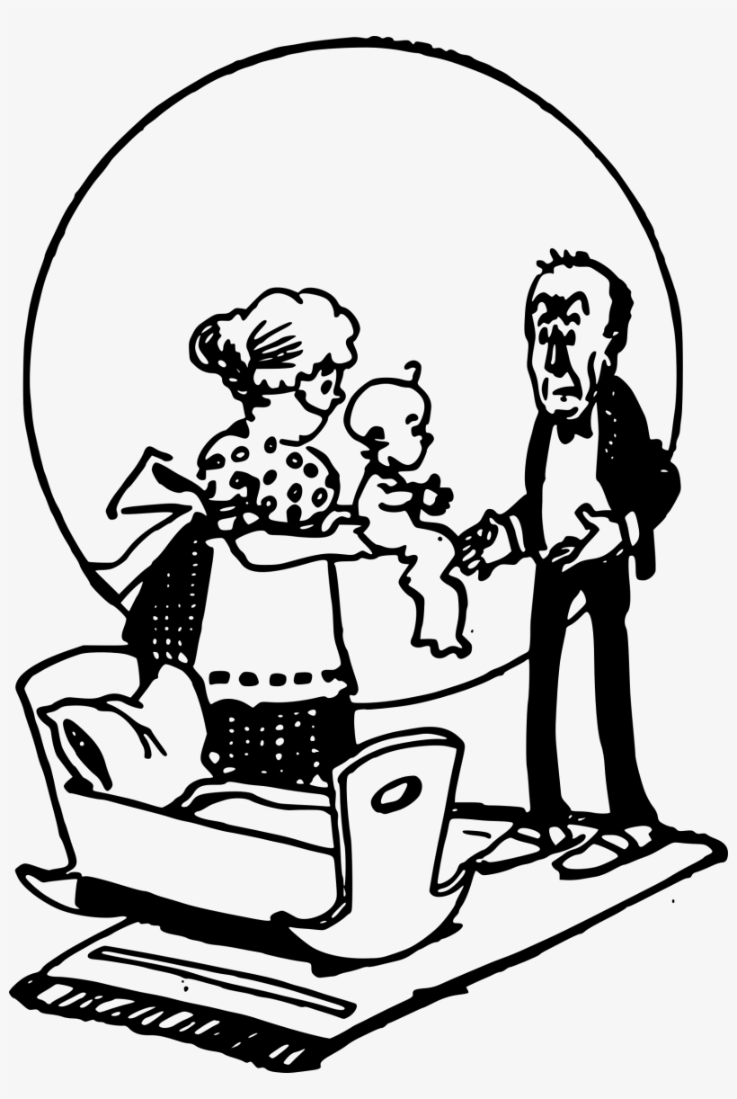 This Free Icons Png Design Of Baby And Daddy, transparent png #2159704