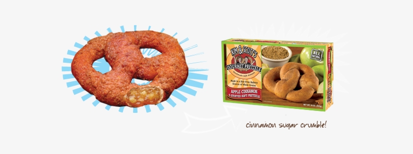 Apple Cinnamon - Apple Stuffed Pretzels, transparent png #2159774
