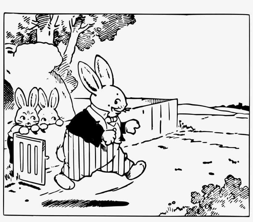 This Free Icons Png Design Of Daddy Rabbit Goes To, transparent png #2159945