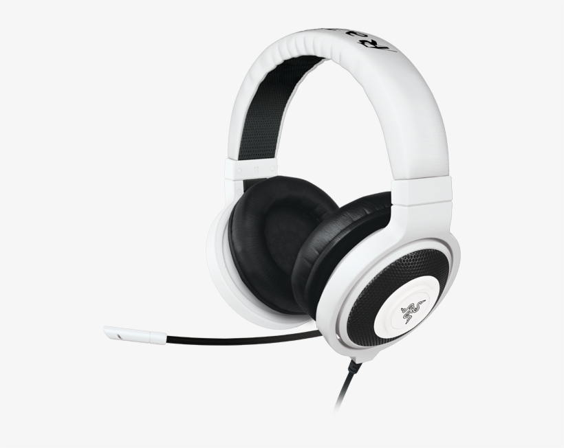 Razer Kraken Pro 2015 Analog Gaming Headset - White, transparent png #2160015