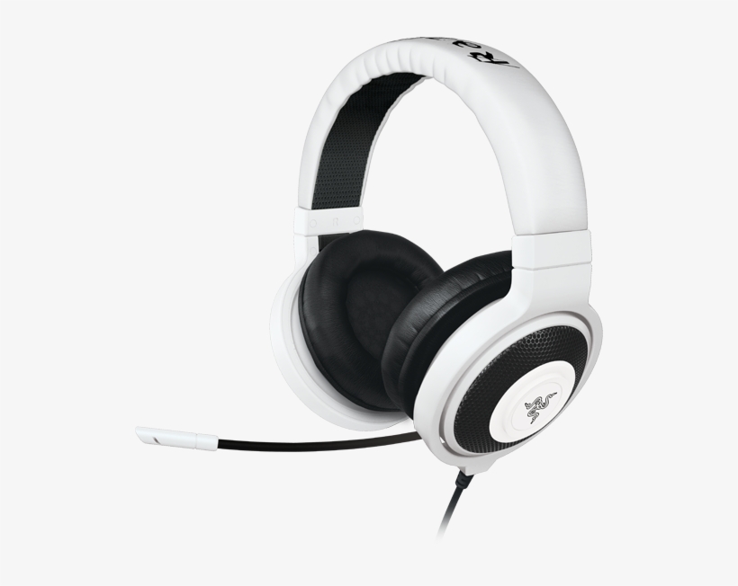 Razer Kraken Pro 2015 Analog Gaming Headset - White, transparent png #2160015
