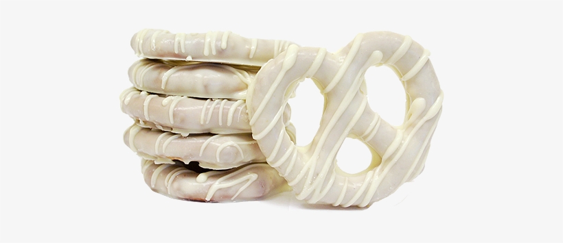 Gourmet White Chocolate Covered Pretzel Twists For - Pretzel, transparent png #2160171
