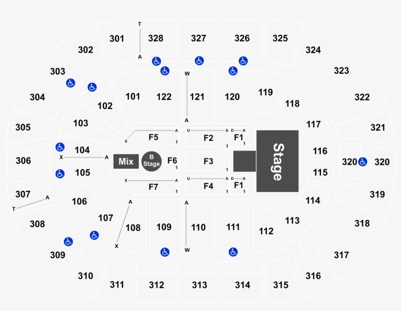 Bok Center Seating Chart Luke Bryan