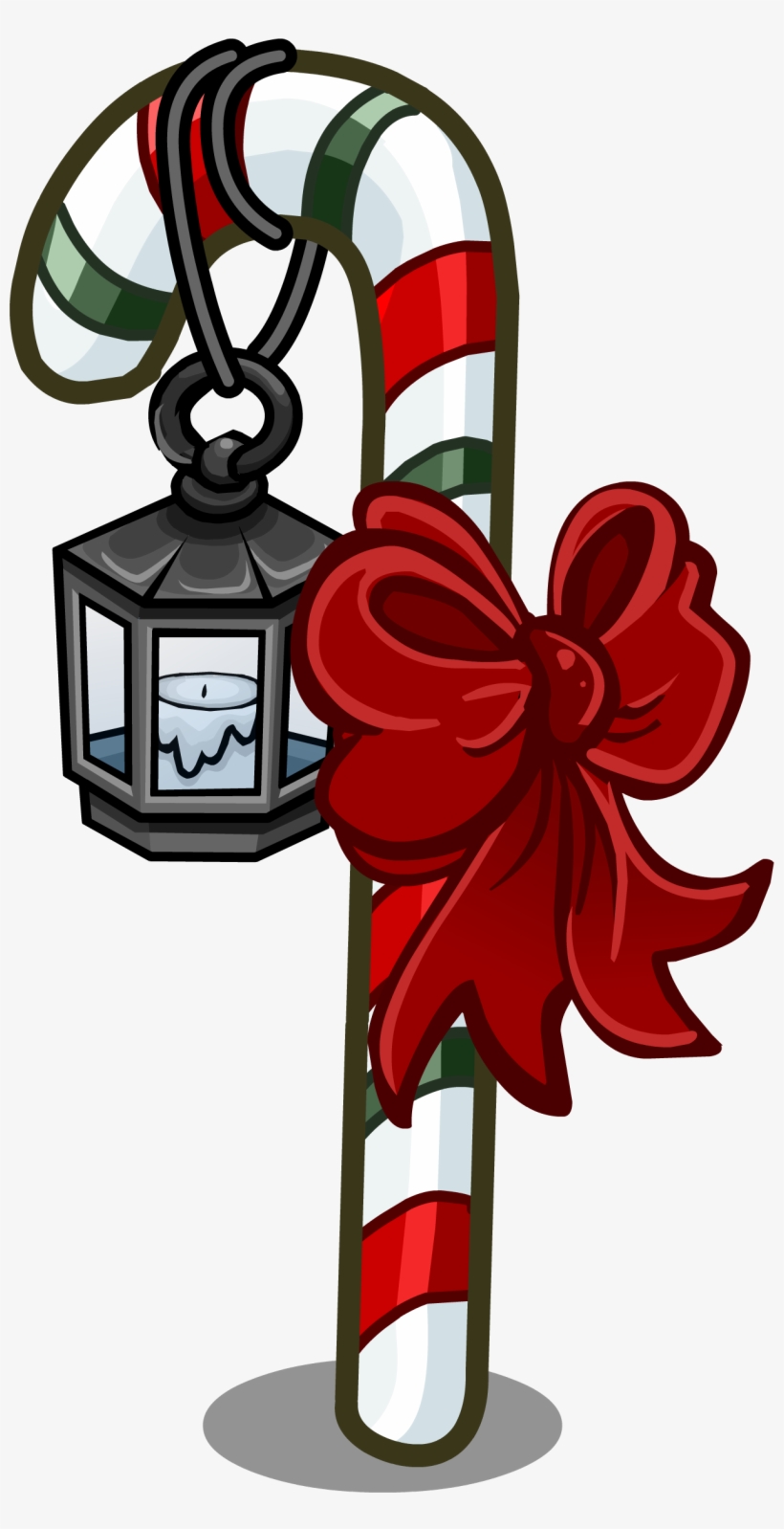 Candy Cane - Club Penguin Candy Cane, transparent png #2161257