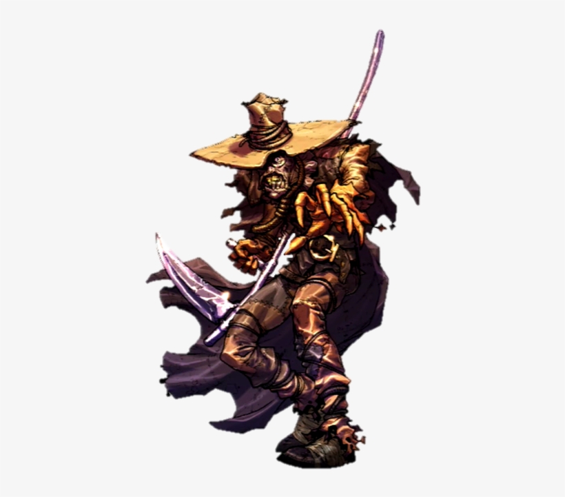 Baa-scarecrow Bio - Batman Arkham Asylum Scarecrow Bio, transparent png #2161778