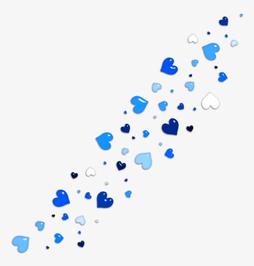 Png Hearts By Alexedits - Blue Hearts Png, transparent png #2161779