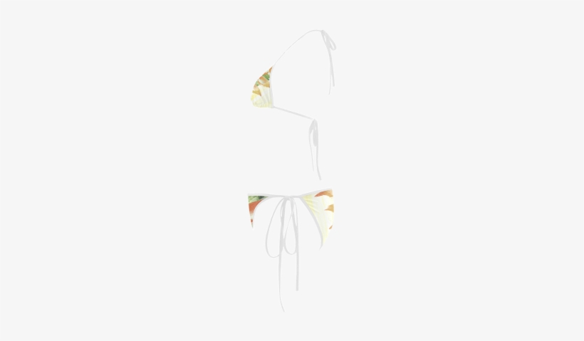 Tropical Heliconia Bikini Side Custom Design Stella - Swimsuit Bottom, transparent png #2161803