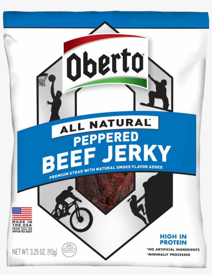 Pepper-web - Oberto Jerky, transparent png #2161908