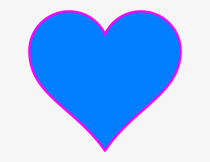 ❣hearts❣ ‿✿⁀♡♥♡❤ Heart Clip Art, Online Art - Blue Heart Clipart Png, transparent png #2161998