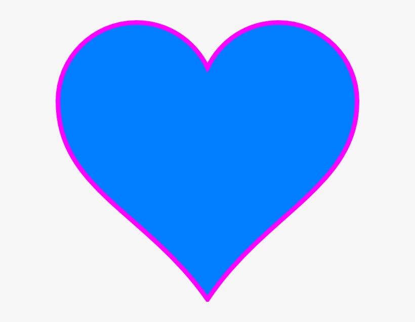 ❣hearts❣ ‿✿⁀♡♥♡❤ Heart Clip Art, Online Art - Blue Heart Clipart Png, transparent png #2161998