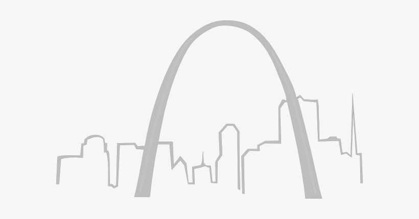 Arch Clipart St Louis Arch - St Louis Arch Clip Art, transparent png #2162224
