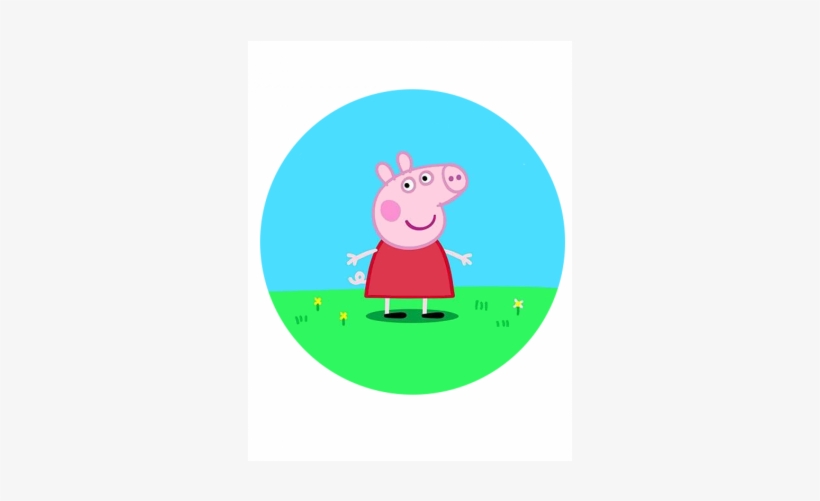 Peppa Pig Facing Forward, transparent png #2162433