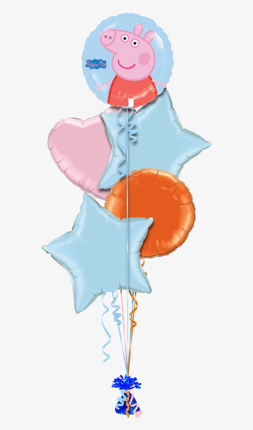 Peppa Pig Birthday Balloon - Peppa Pig, transparent png #2162536