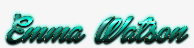 Emma Watson Beautiful Letter Png Name - Emma Watson Name Png, transparent png #2163132