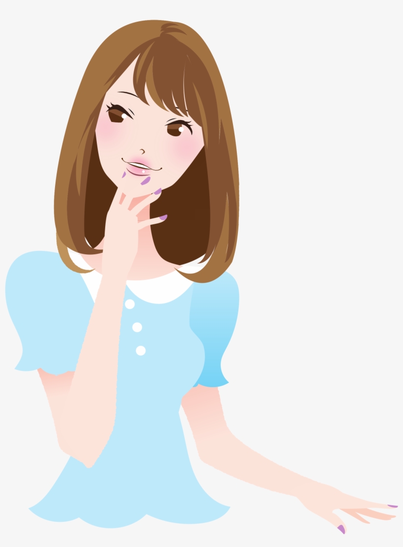 This Free Icons Png Design Of Beautiful Woman / Girl, transparent png #2163240
