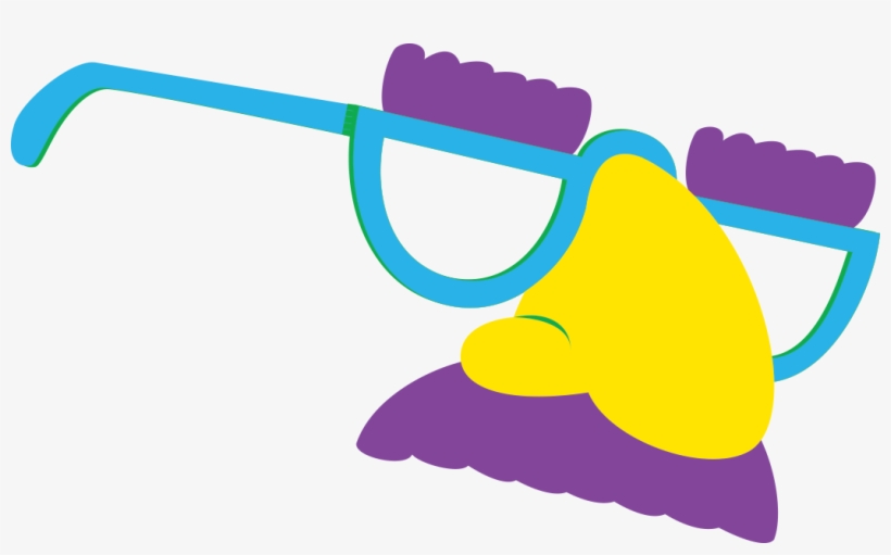 Groucho Glasses For Eblast - Wonderful Worlds, transparent png #2163273