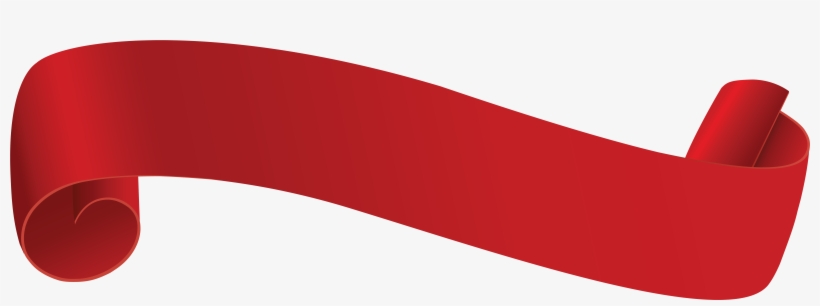 Red Ribbon Banner - Etiket Png, transparent png #2163275