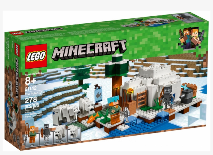 Lego Minecraft Iglu Polar, transparent png #2163472
