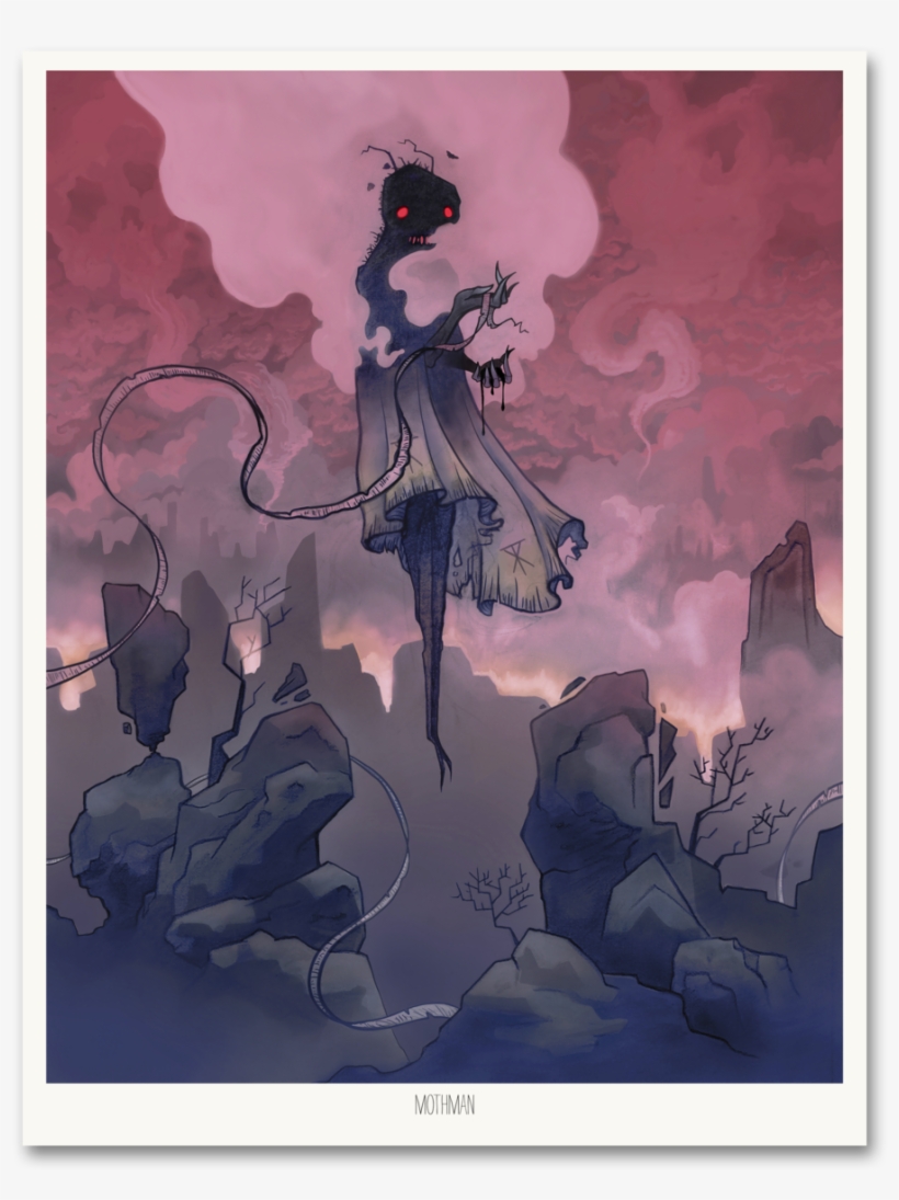 Mothman Mockup, transparent png #2163631