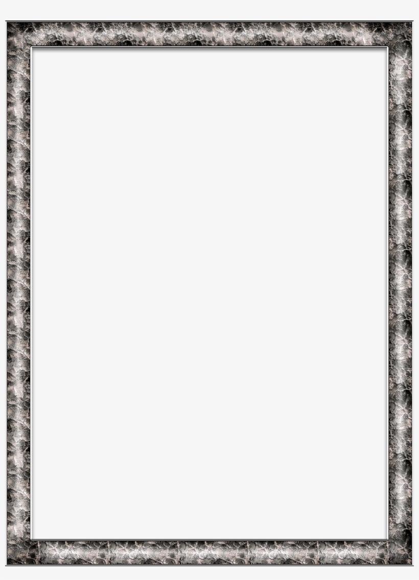 Frame Photo Frame Transparent Background - Black And White Musical Notes Border, transparent png #2163705