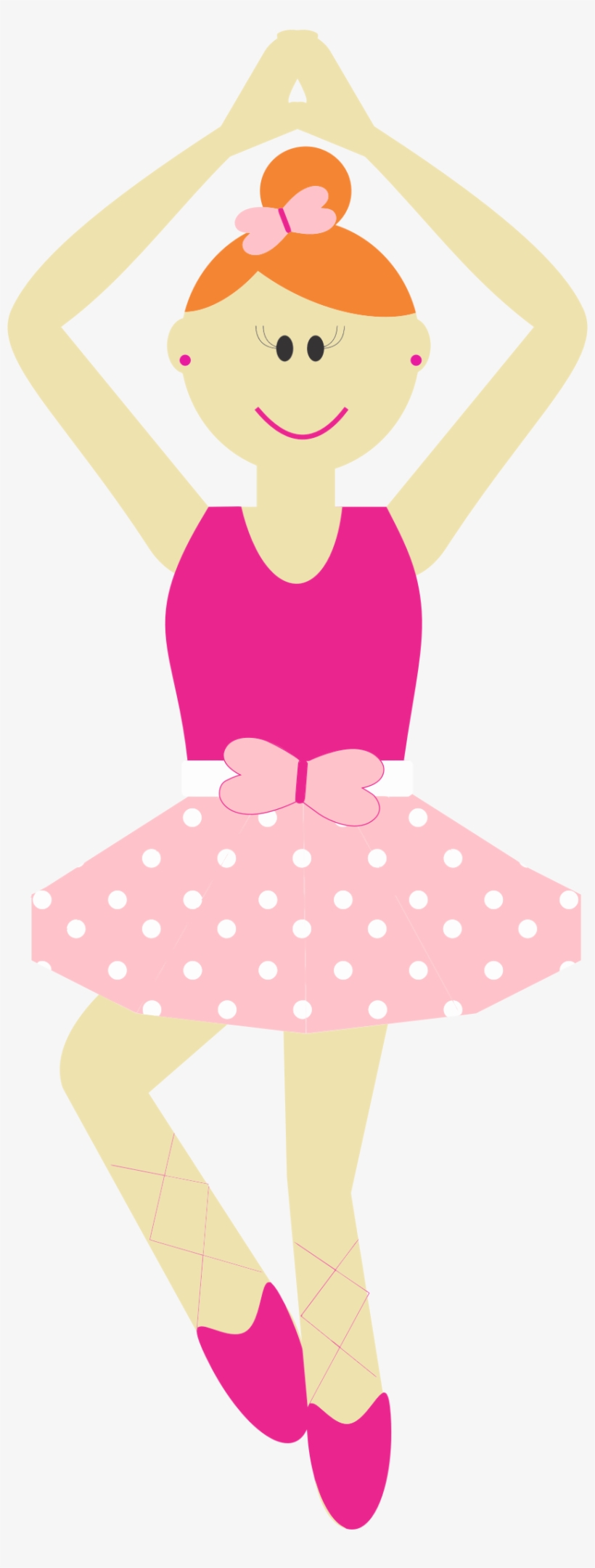 This Free Icons Png Design Of Cute Cartoon Ballerina, transparent png #2163970