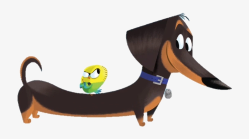 Buddy And Sweetpea - Secret Life Of Pets Little Golden Book, transparent png #2164200