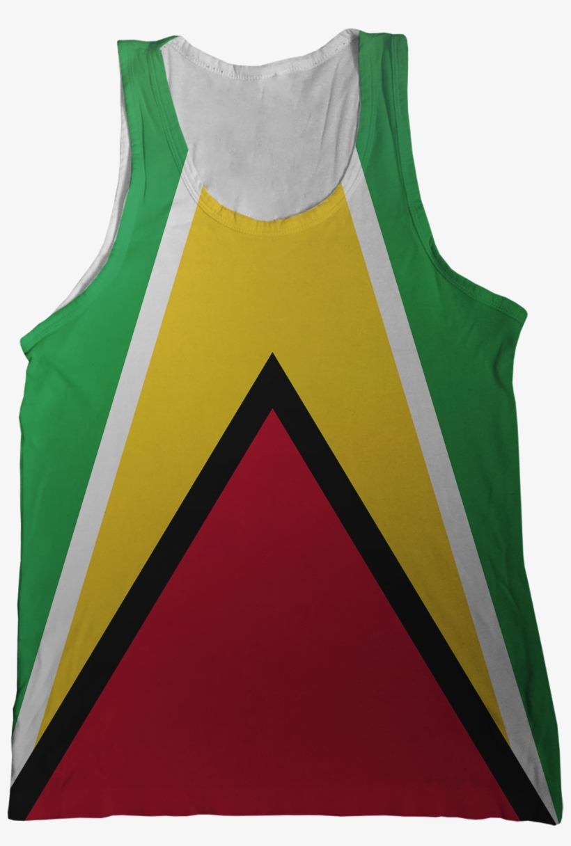 Guyana Flag Tank Top - Flag Of Guyana, transparent png #2164277