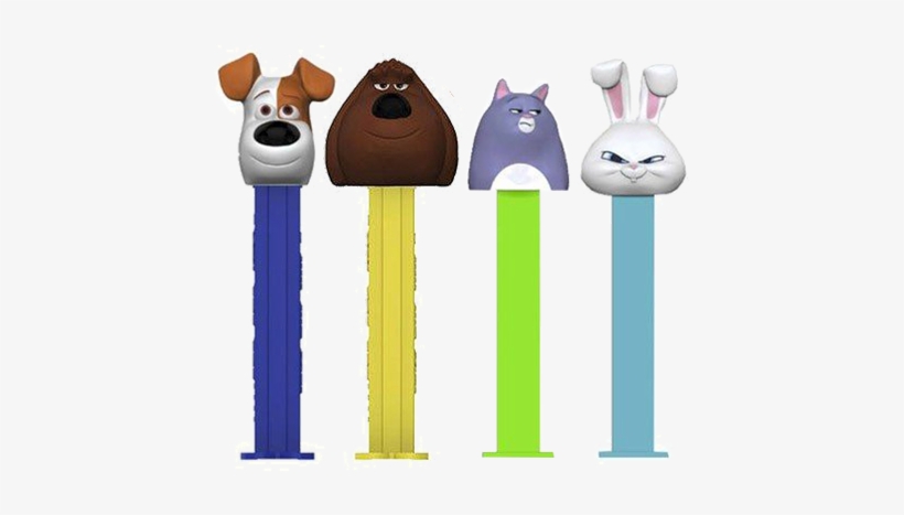 Pez The Secret Life Of Pets Collection Candy Dispenser - Pez Secret Life Of Pets, transparent png #2164451