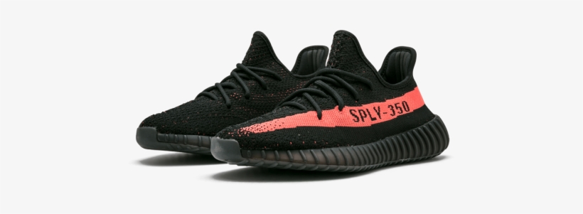 Boost 350 V2 Red Stripe Item No - Adidas Yeezy Png, transparent png #2164492