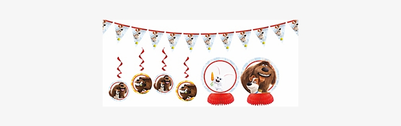 Secret Life Of Pets Table Decoration Kit - Secret Life Of Pets Party Decorations, transparent png #2164511