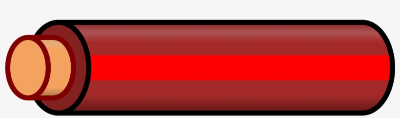 Wire Brown Red Stripe - Wire, transparent png #2164621