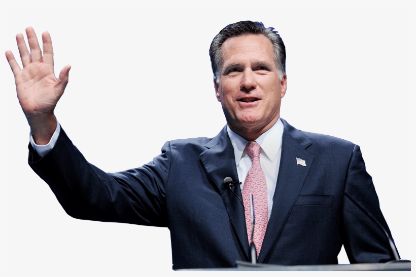 Mitt Romney Waving - Mitt Romney White Background, transparent png #2164781
