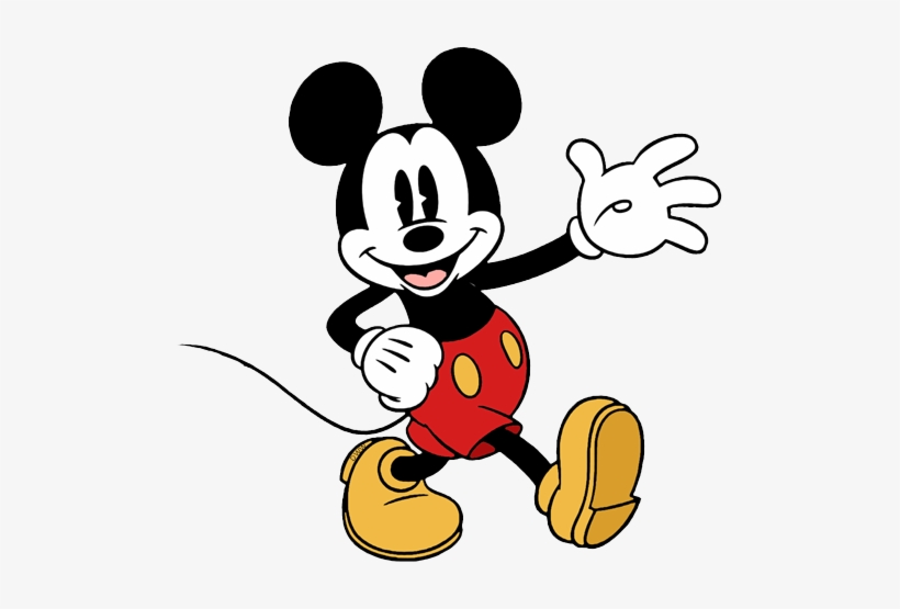 Mickey Mouse Waving Png Svg Black And White Library - Dont Miss Me, transparent png #2164841