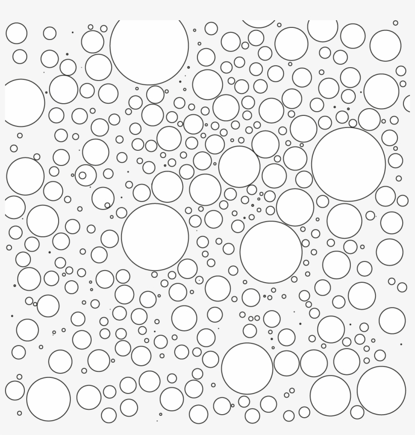A Field Of Random Size Scatterers - Random Size Polka Dots, transparent png #2165022