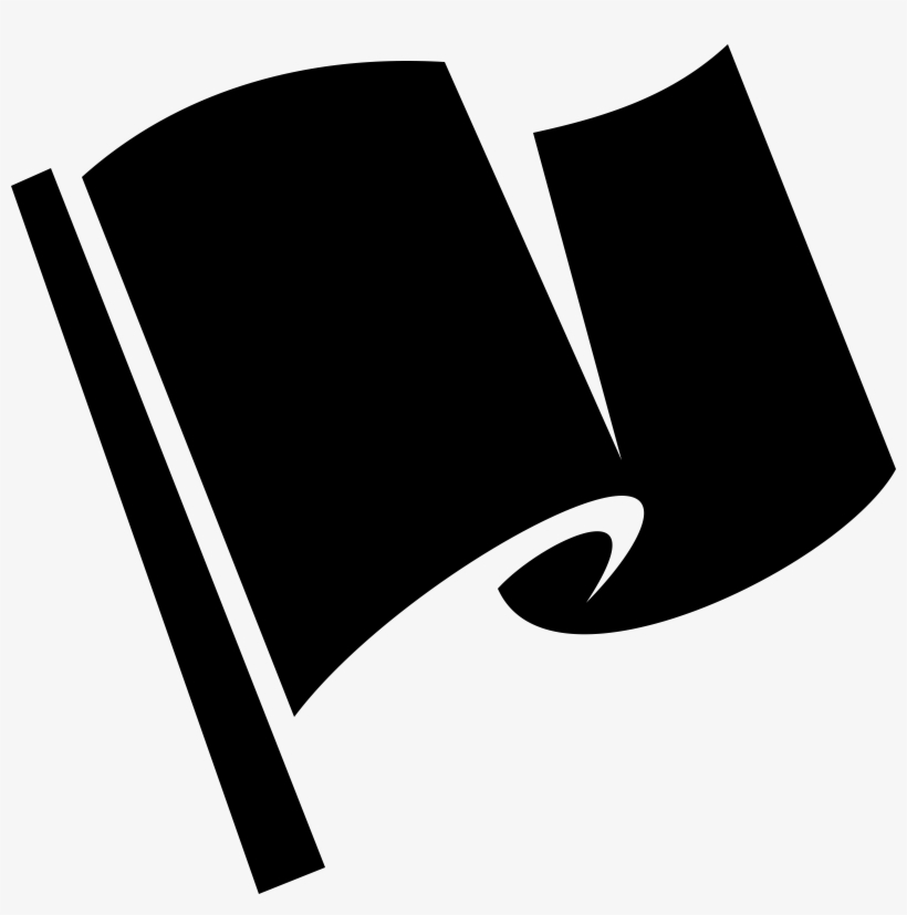 Graphic Library Download Big Image Png - Black Flag Clipart, transparent png #2165077