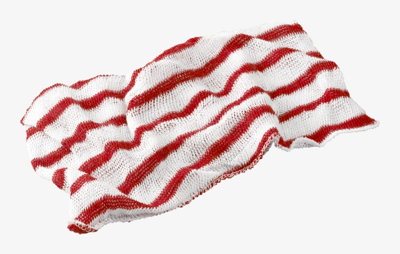 Stockinette Dishcloths Red Stripe - Thread, transparent png #2165098