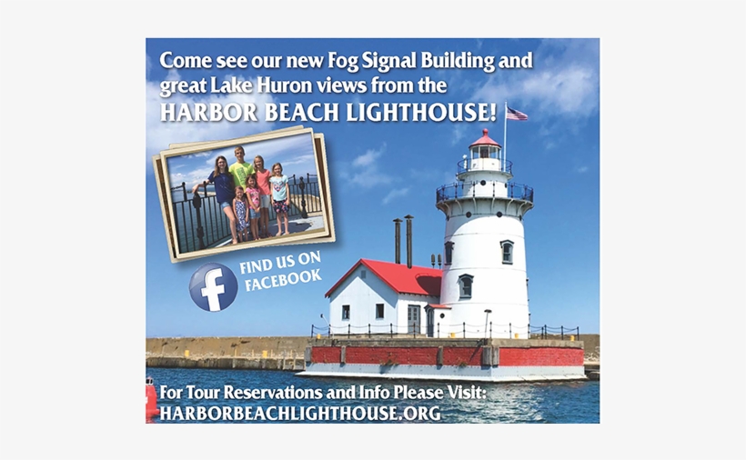 Https - //harborbeachlighthouse - - Harbor Beach Lighthouse, transparent png #2165123