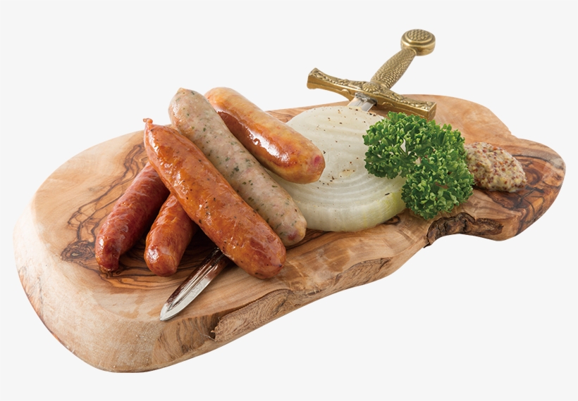 Ec Sausage Platter - Sausage On Plate Png, transparent png #2165642