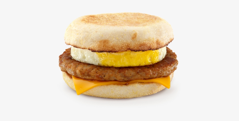 Mcdonalds Sausage Mcmuffin With Egg - Sausage Mcmuffin With Egg, transparent png #2165937