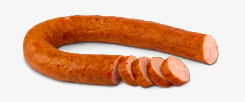 Sausage Lying On A Wooden Table - Saucisson, transparent png #2165958