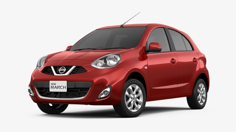 Red Nissan March - Hyundai Cars, transparent png #2166161