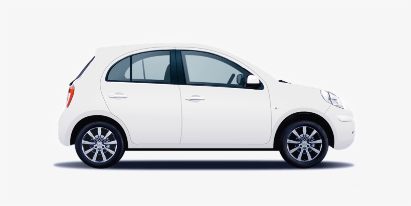 Nissan March - Prius C 2014 White, transparent png #2166700