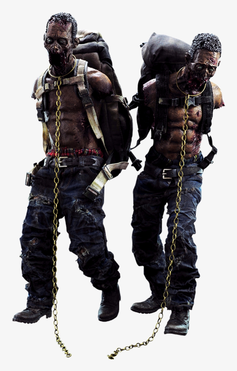 The Walking Dead Zombie Png - Walking Dead Walker Figure, transparent png #2166839