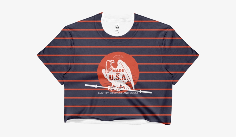 Made In The Usa - Crop Top, transparent png #2167748