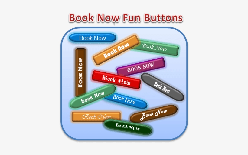 Creative Set Of Free Book Now Buttons - Book, transparent png #2167850