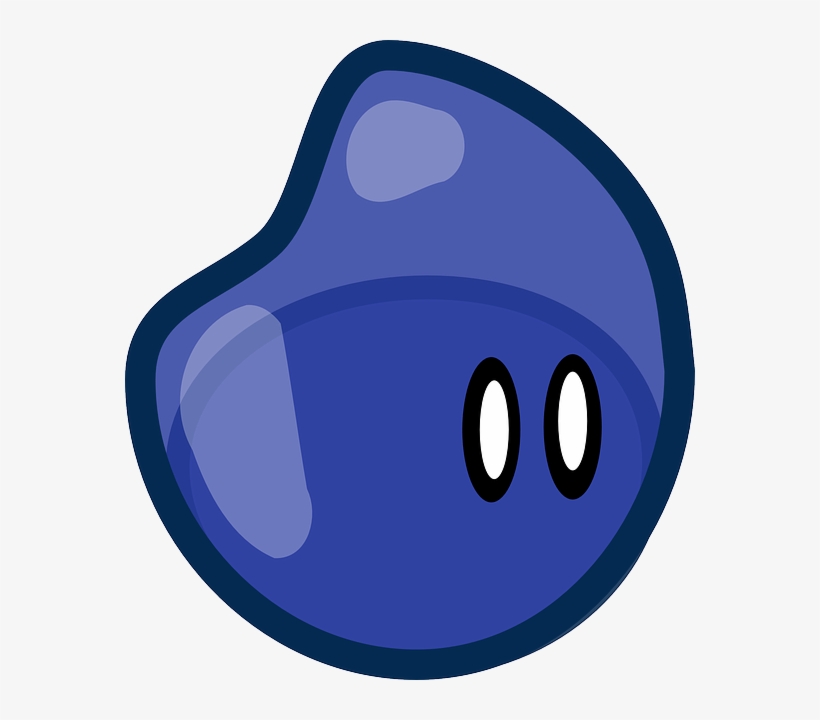 Blue, Cartoon, Button, Display, Jelly, Chatting, Chat - Cartoon Jelly, transparent png #2168241