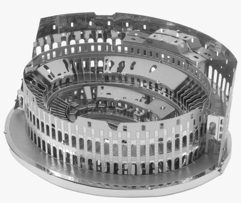 Picture Of Roman Colosseum Ruins - Metal Earth Colosseum, transparent png #2168263