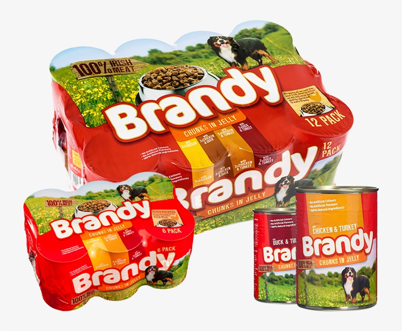 Brandy Chunks In Jelly - Brandy Variety Chunks In Jelly 24x400g, transparent png #2168326