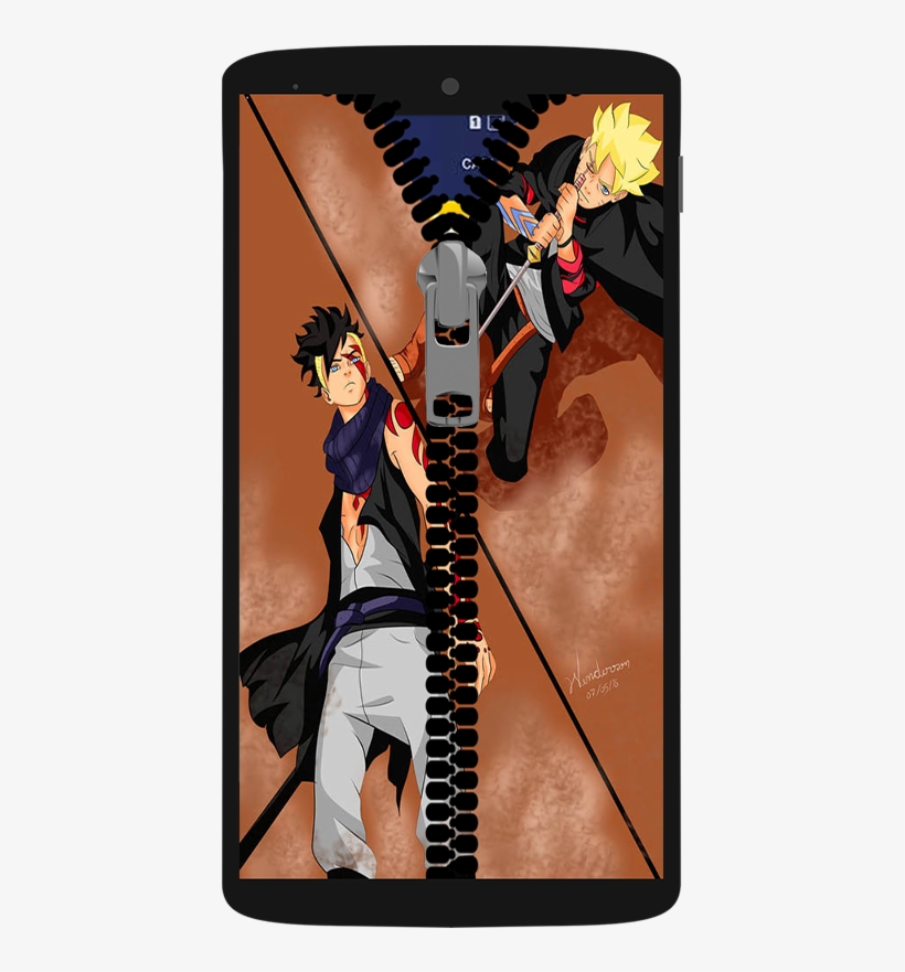 Download Kawaki Vs Boruto - Mobile Phone, transparent png #2168423