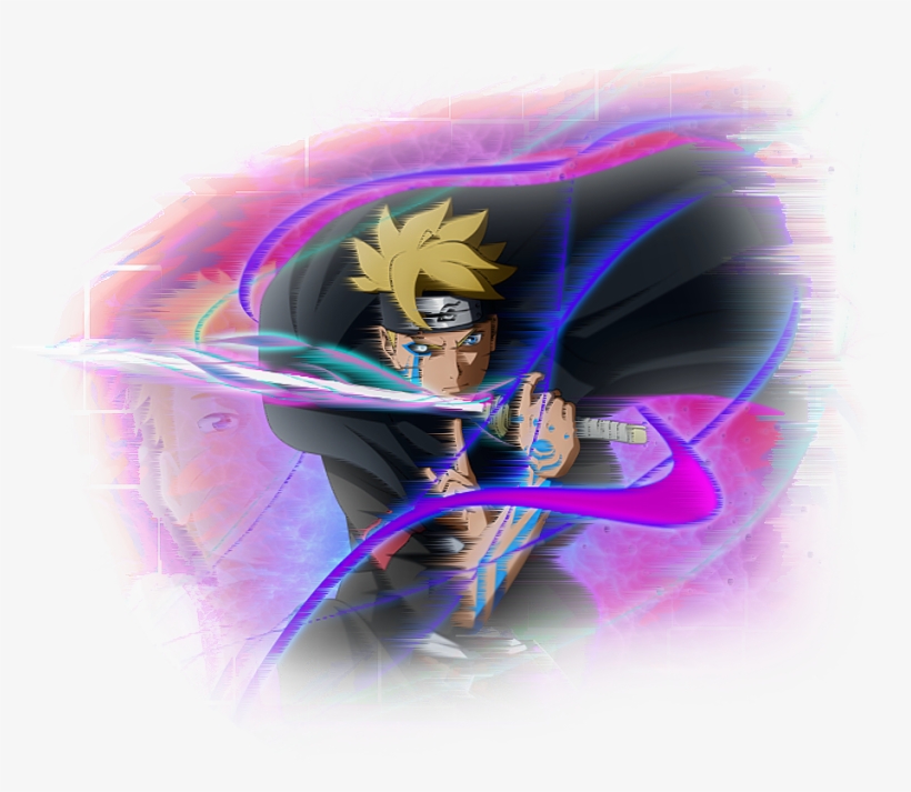 Fluff6* Adult Boruto Fan-made Card Art - Cartoon, transparent png #2168425